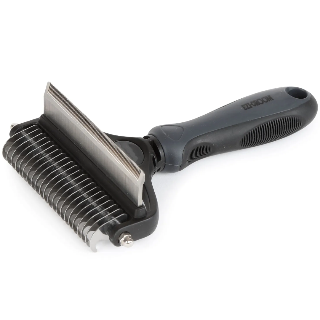 Shires EZI-GROOM Tidy Up Comb #colour_black