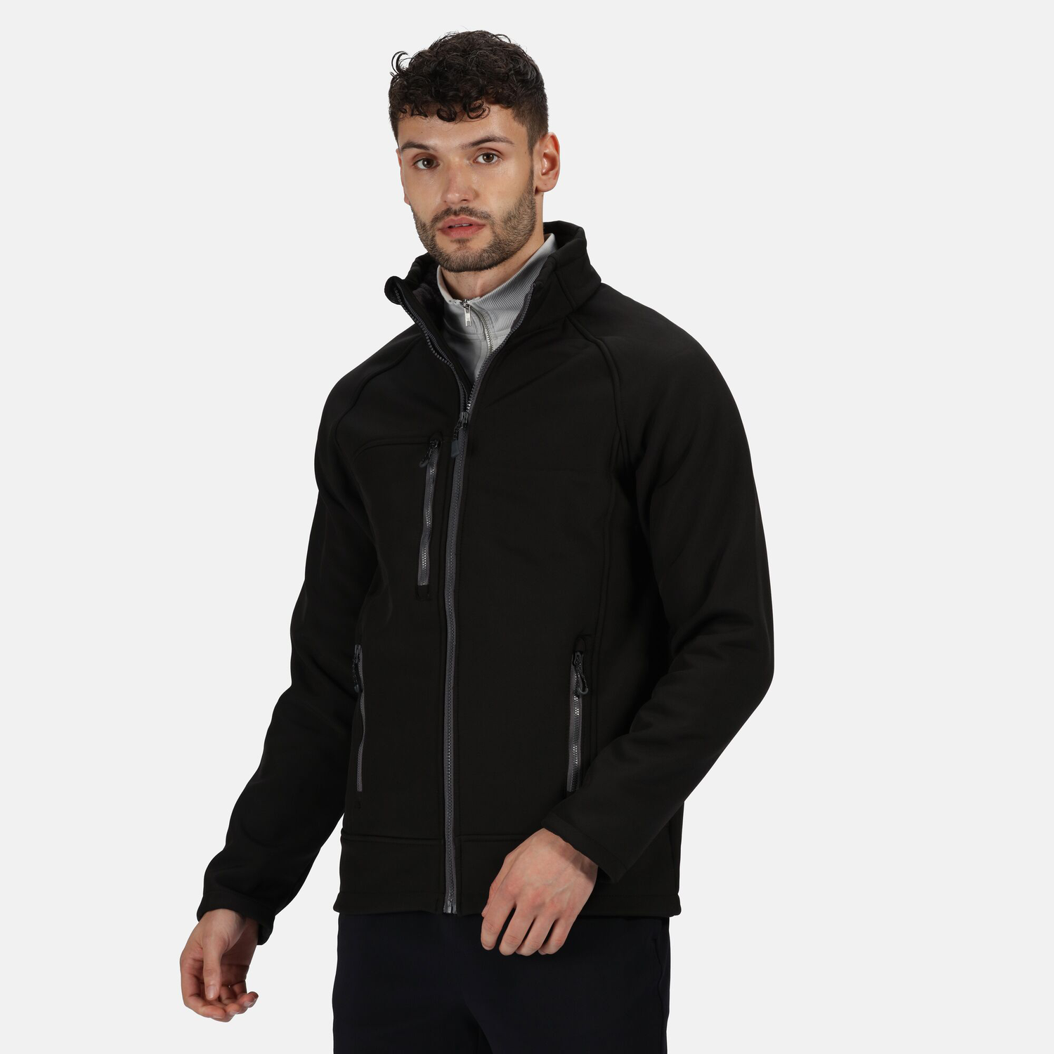 Regatta Professional Northway Premium Softshell Jacket #colour_black