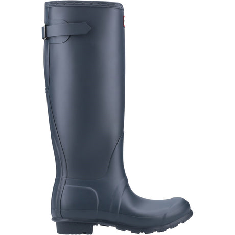 Hunter Original Tall Back Adjustable Women's Wellington Boots #colour_navy