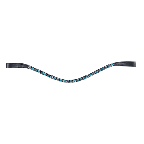 HKM Precious Browband #colour_light-blue