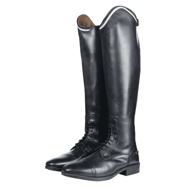 HKM Valencia Style Kids Standard Riding Boots #colour_black