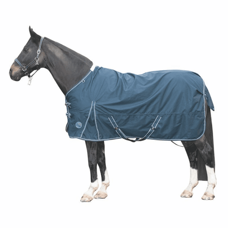 HKM Starter 100g Filling Turnout Rug #colour_deep-blue