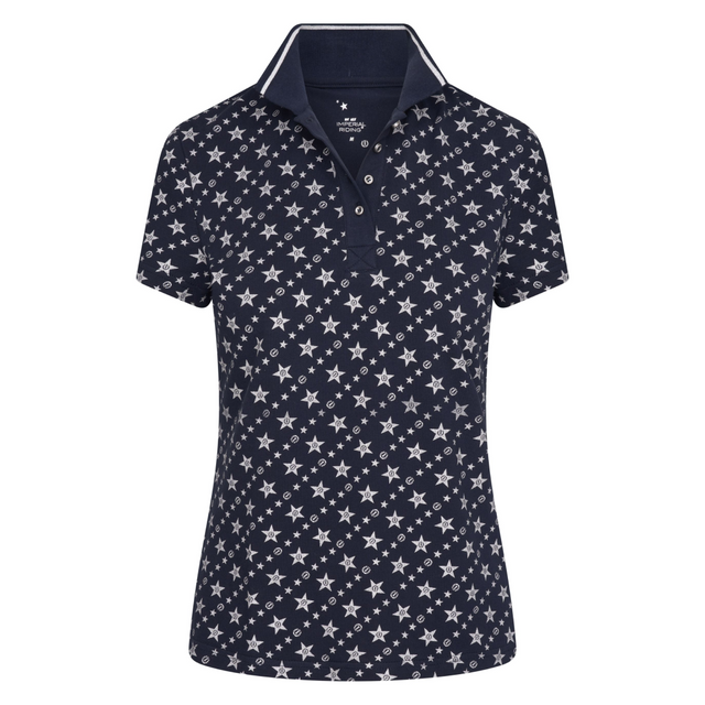 Imperial Riding Bobby Star Polo Shirt #colour_navy